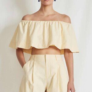 Apiece Apart brand new ruffle top $45